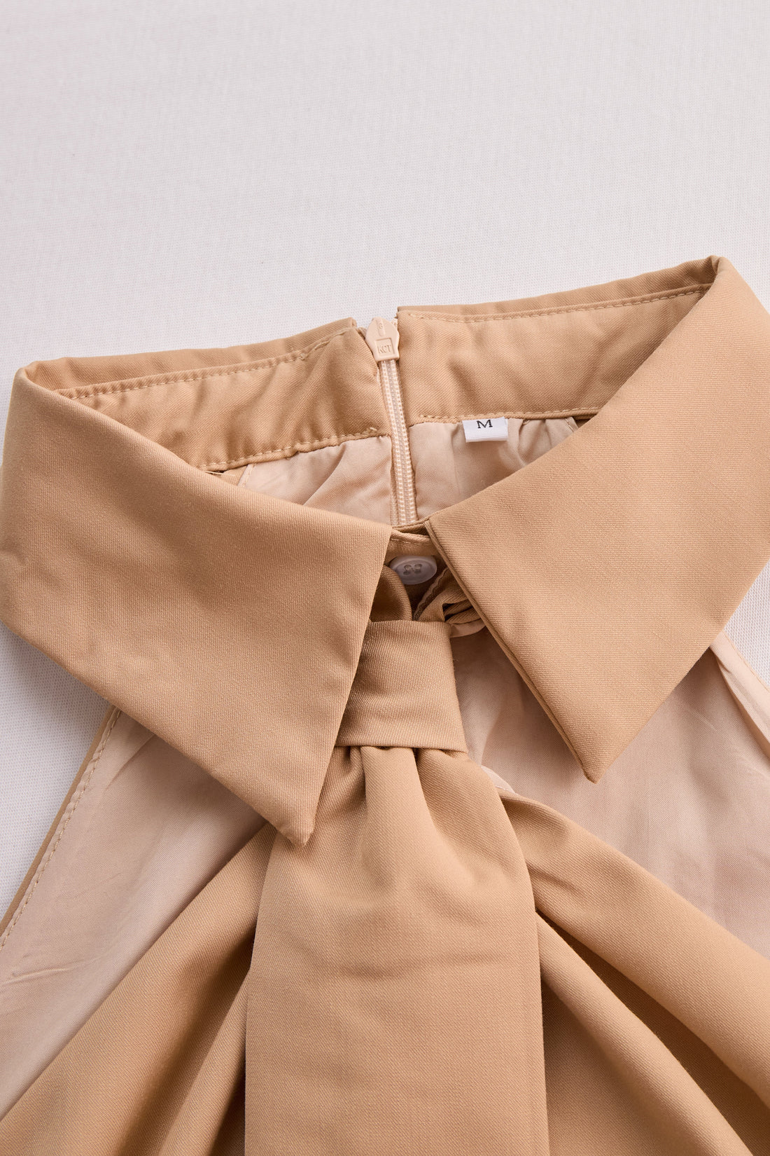 Freya | Women's Sleeveless Halter Blouse with Neck Tie Detail