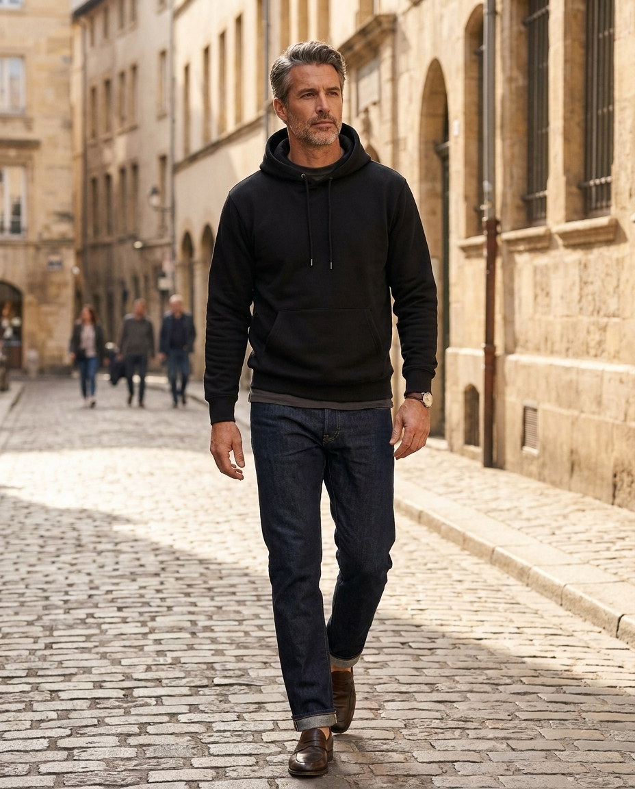 Julian | Men's Essential Relax Fit Hoodie