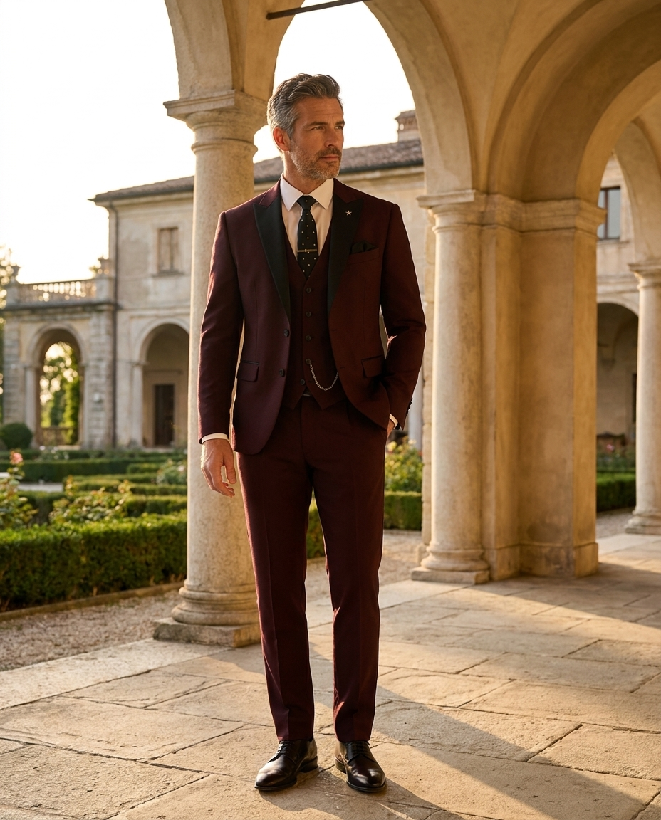 Carl | Men's Spring Formal Three Piece Suit Set