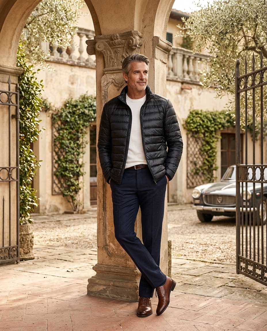 Marcus | Men's Lightweight Packable Puffer Jacket
