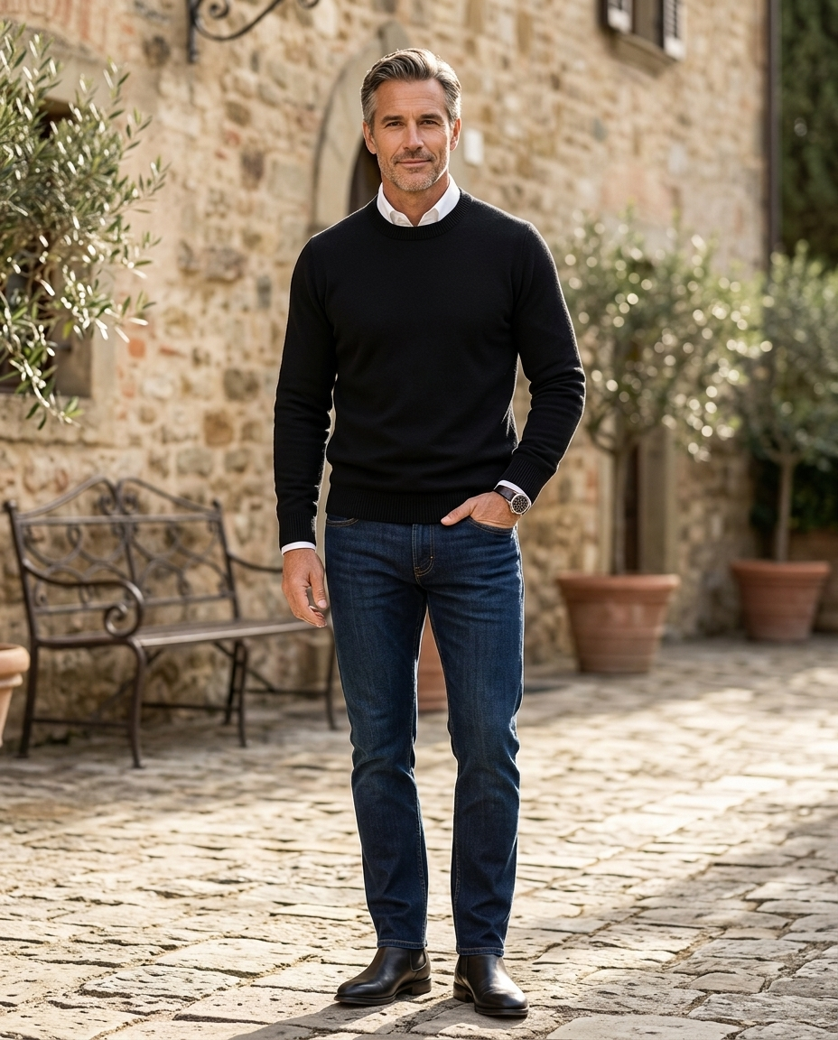 Norbert | Men's Crew Neck Knitted Jumper