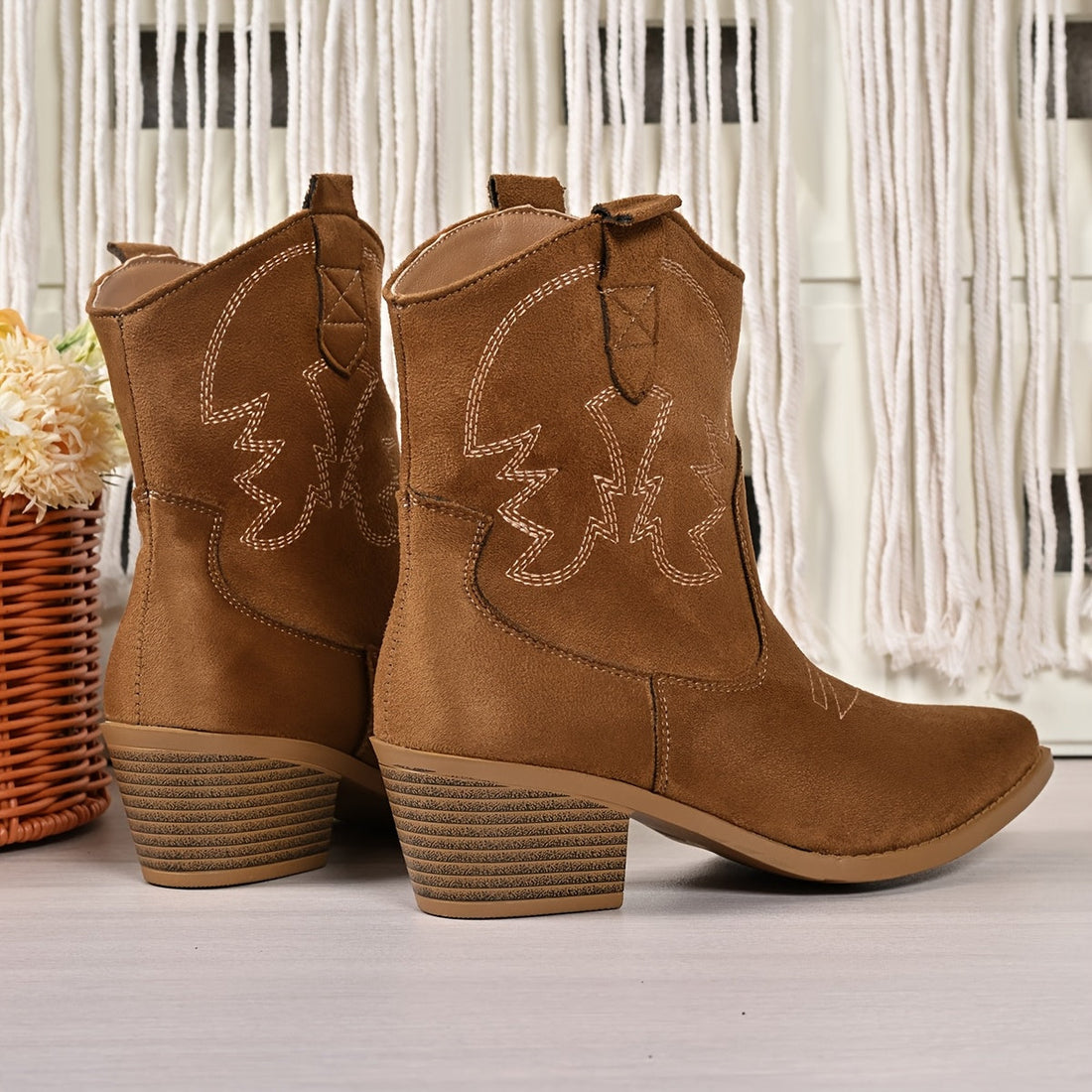 Fable | Women's Wide Calf Western Cowboy Boots
