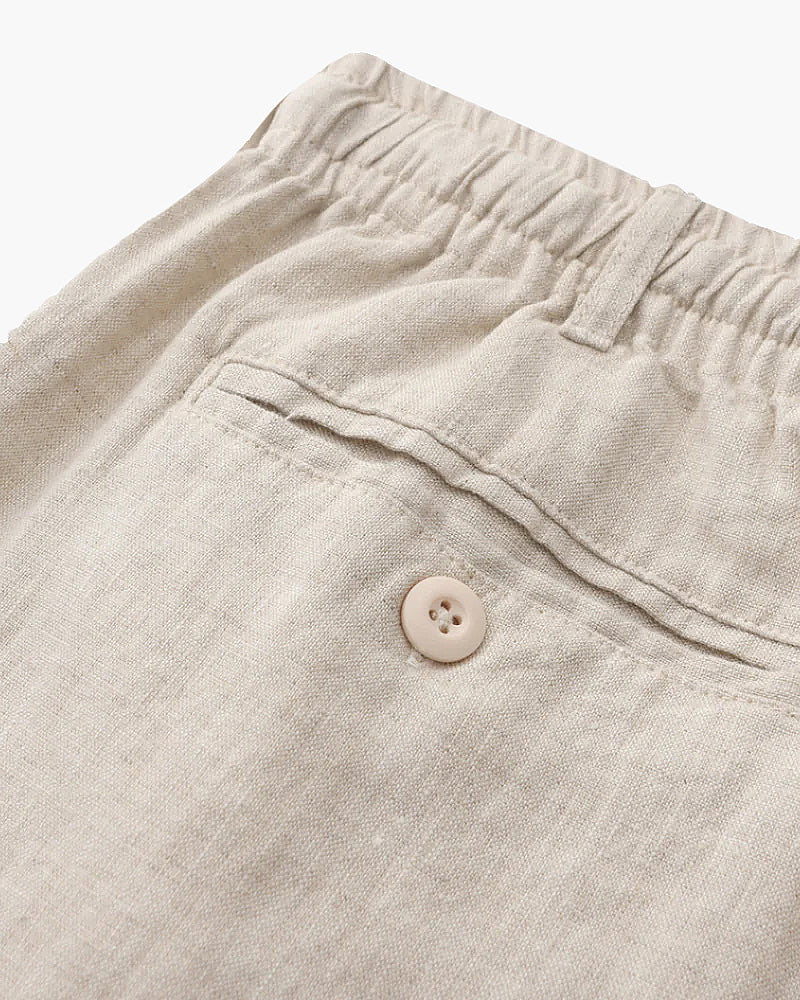 Benedict | Casablanca Relaxed Linen Shorts