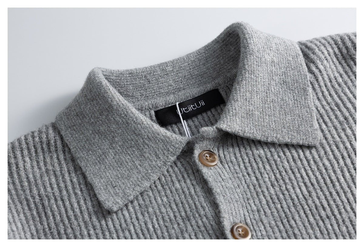 Ophelia | Women's Ribbed Open-Front Knit Cardigan