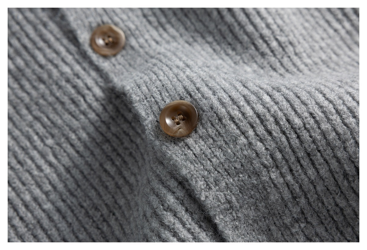 Ophelia | Women's Ribbed Open-Front Knit Cardigan