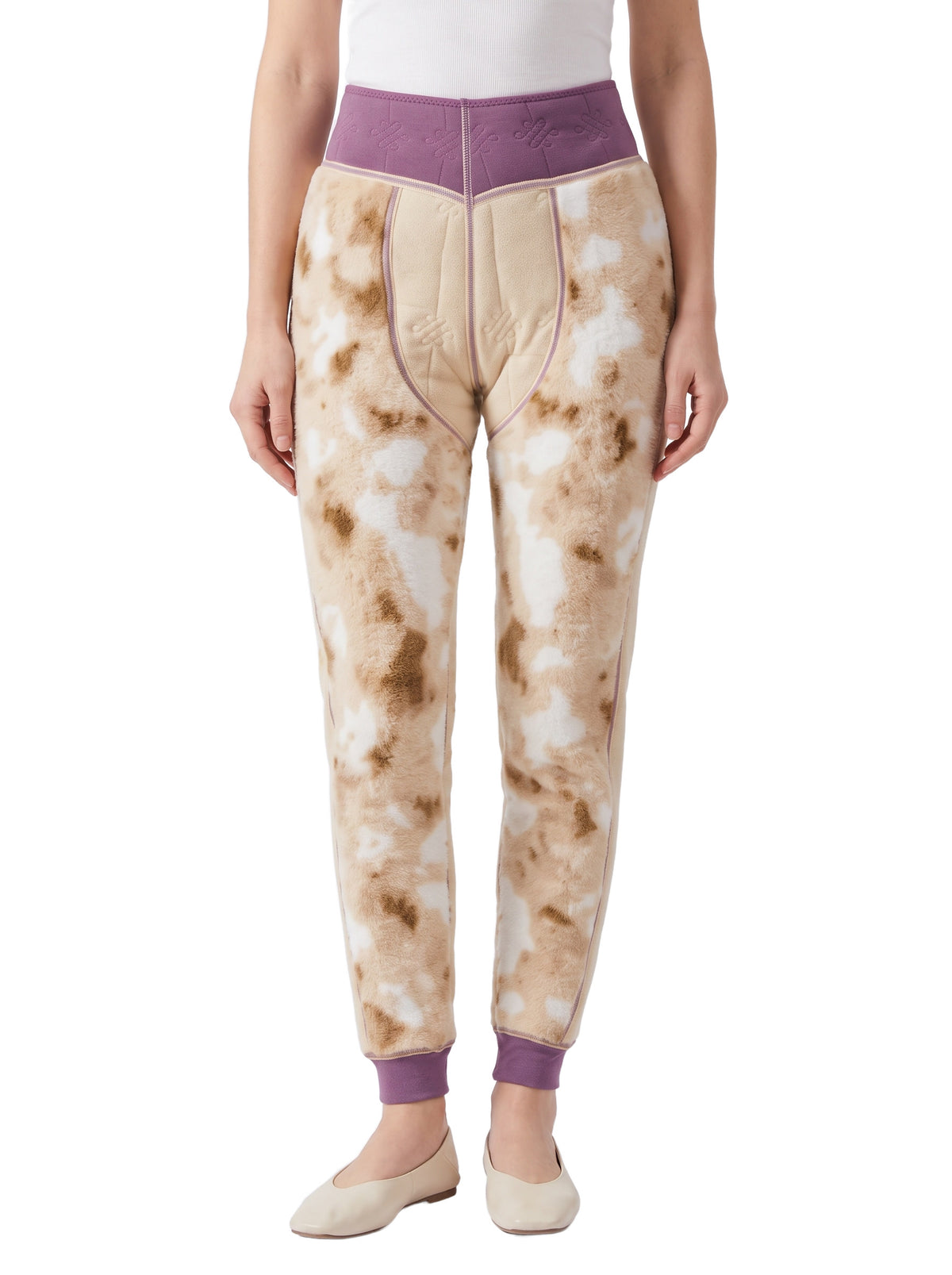 Lillian-Lavinia Women's Wool Fleece-Lined Thermal Leggings