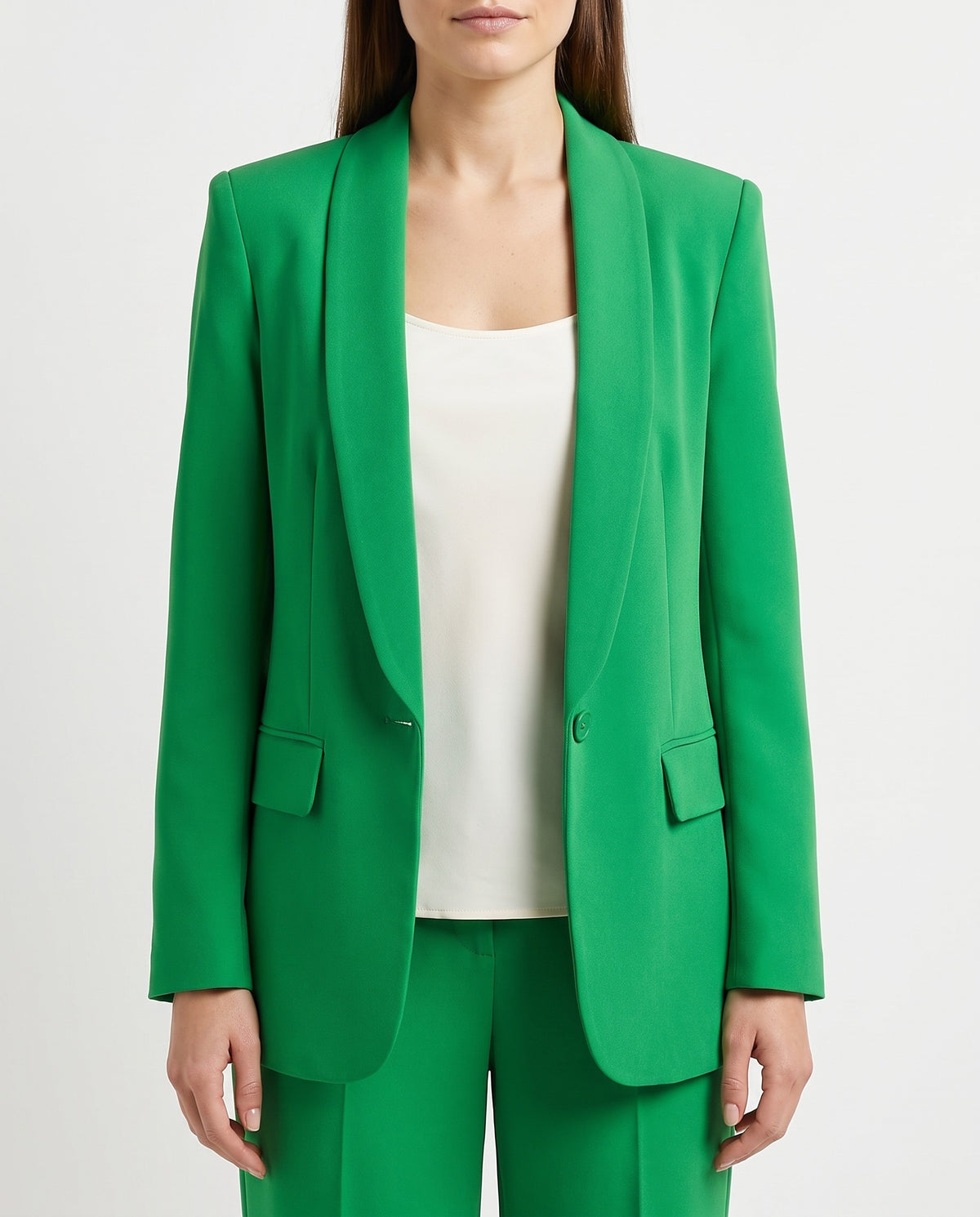 Constance-Blanche Women's Tailored Notch-Lapel Blazer hero