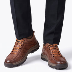 Paloma-Verna hand-stitched slip-on shoes worn by model