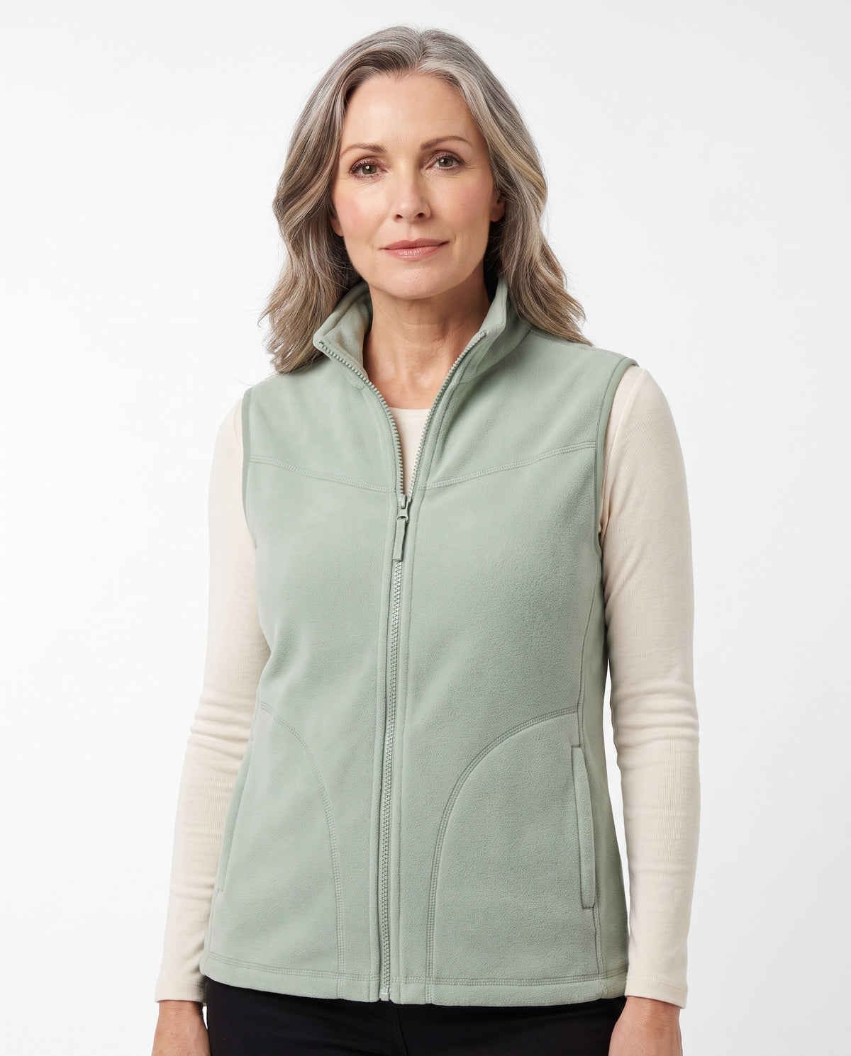 Lavinia-Irene | Women's Sporty Fleece Vest