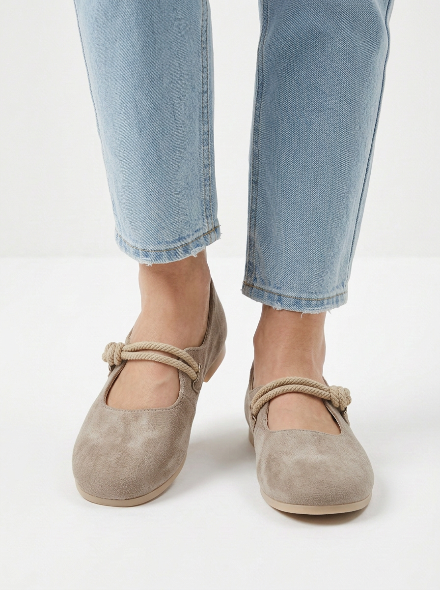 Phyllis-Esther | Women's Bow-Detail Slip-On Loafers