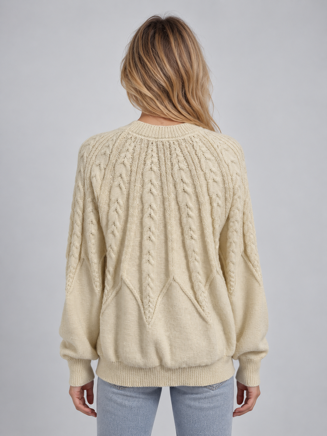 Veronica-Mabel | Women's Cable Knit Cosy Jumper