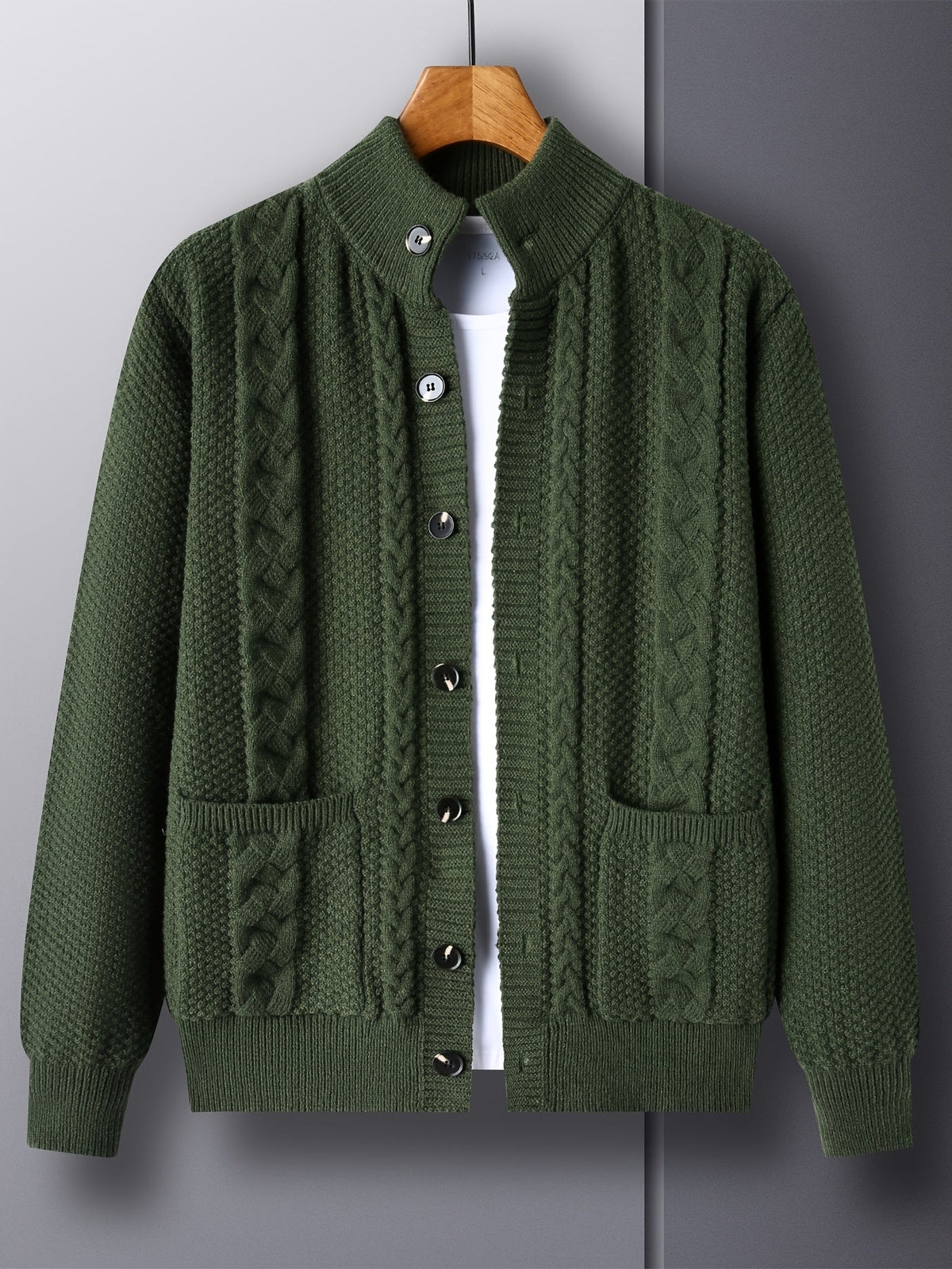 Frida | Women's Chunky Knit Button-Front Cardigan