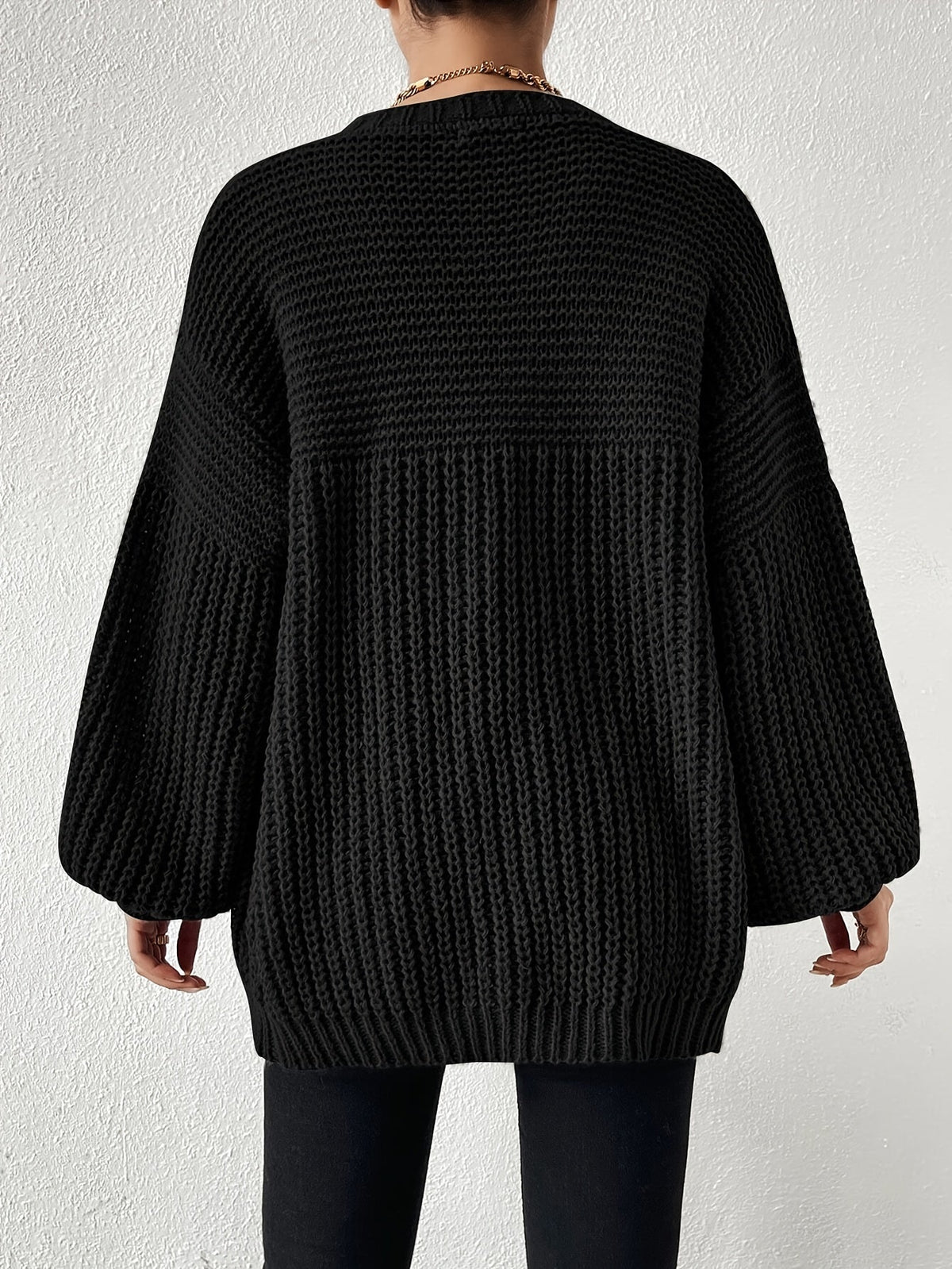 Matilda | Women's Chunky Open-Front Cardigan