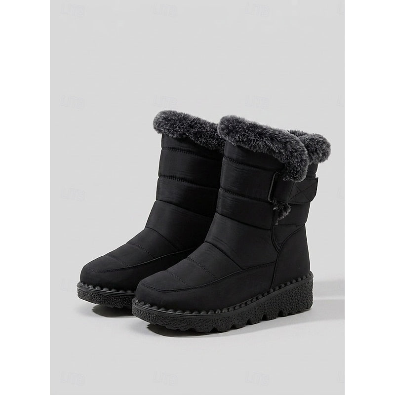 Hazel-Juliet | Women's Cosy Quilted Winter Boots