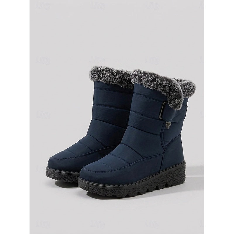 Hazel-Juliet | Women's Cosy Quilted Winter Boots