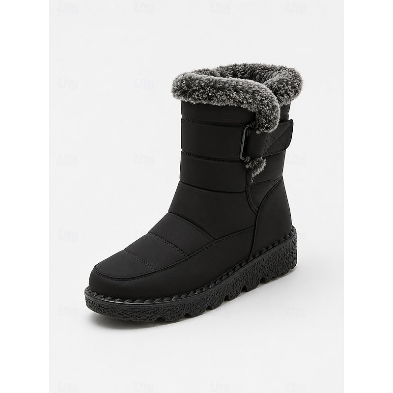 Hazel-Juliet | Women's Cosy Quilted Winter Boots