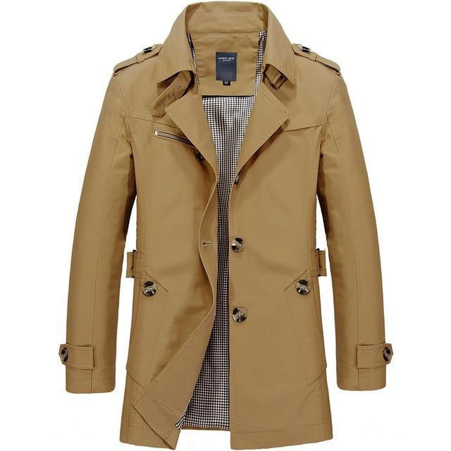Odette-Opal | Women's Double-Breasted Belted Trench Coat