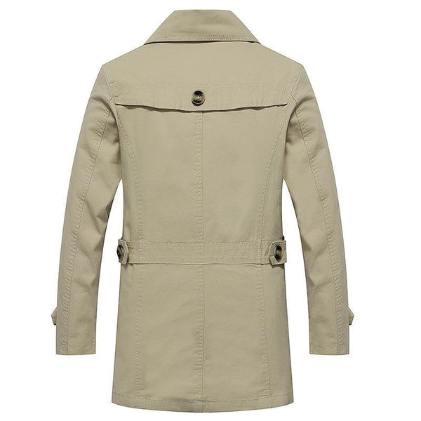 Odette-Opal | Women's Double-Breasted Belted Trench Coat