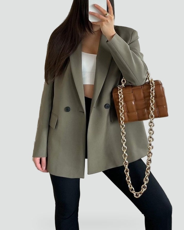 Cornelia-Dorothea | Women's Double-Breasted Blazer