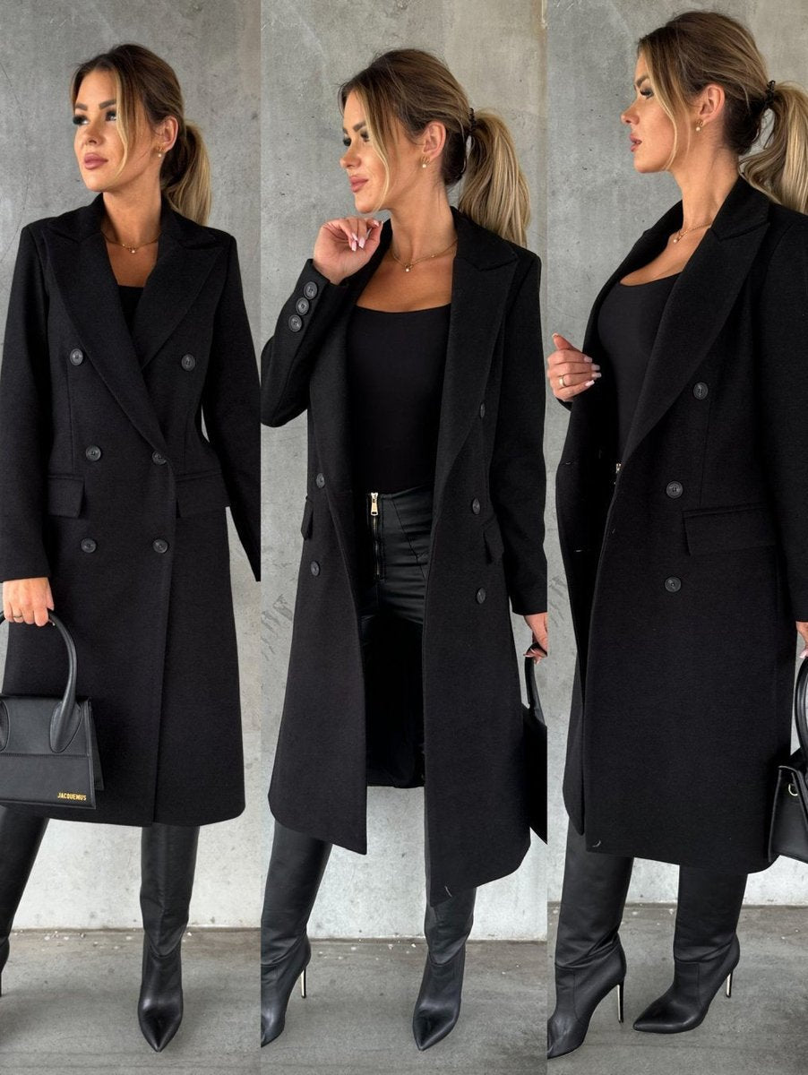 Josephine | Women's Double-Breasted Longline Trench Coat