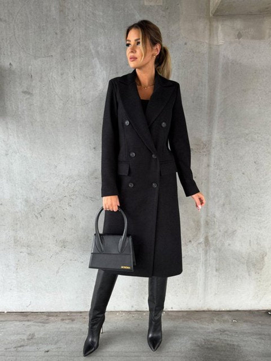 Josephine | Women's Double-Breasted Longline Trench Coat