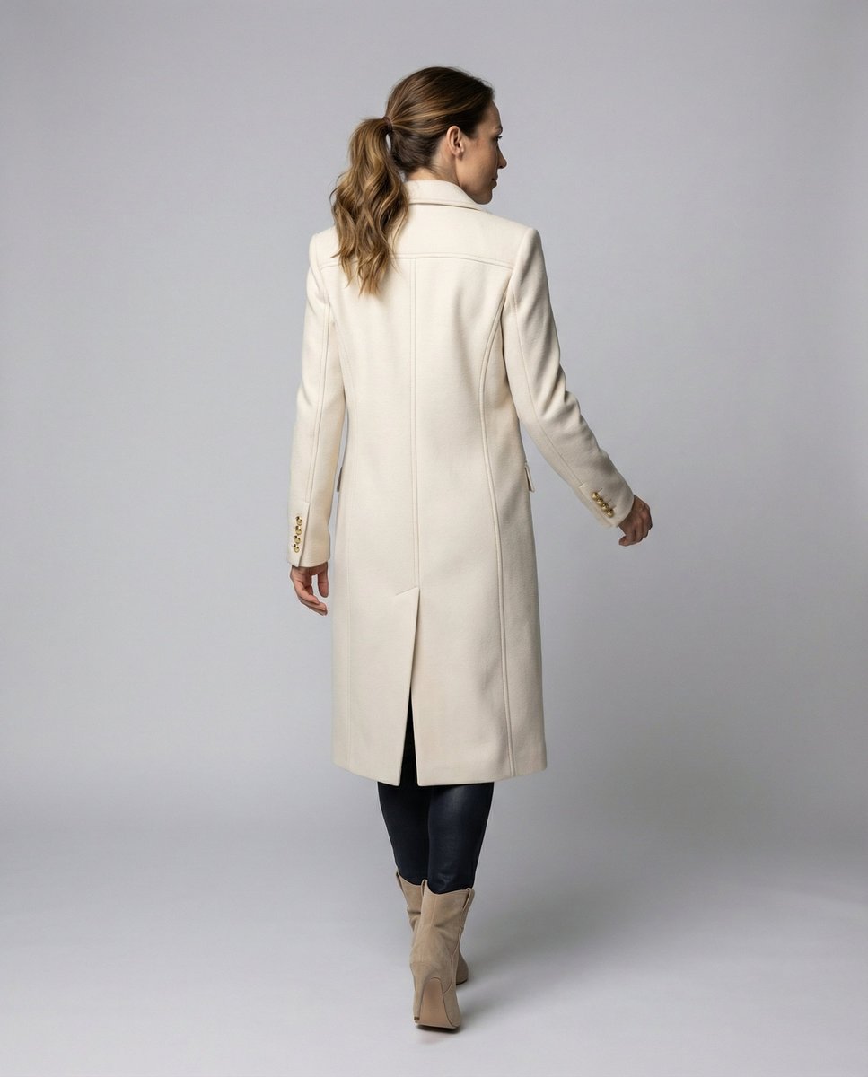 Josephine | Women's Double-Breasted Longline Trench Coat