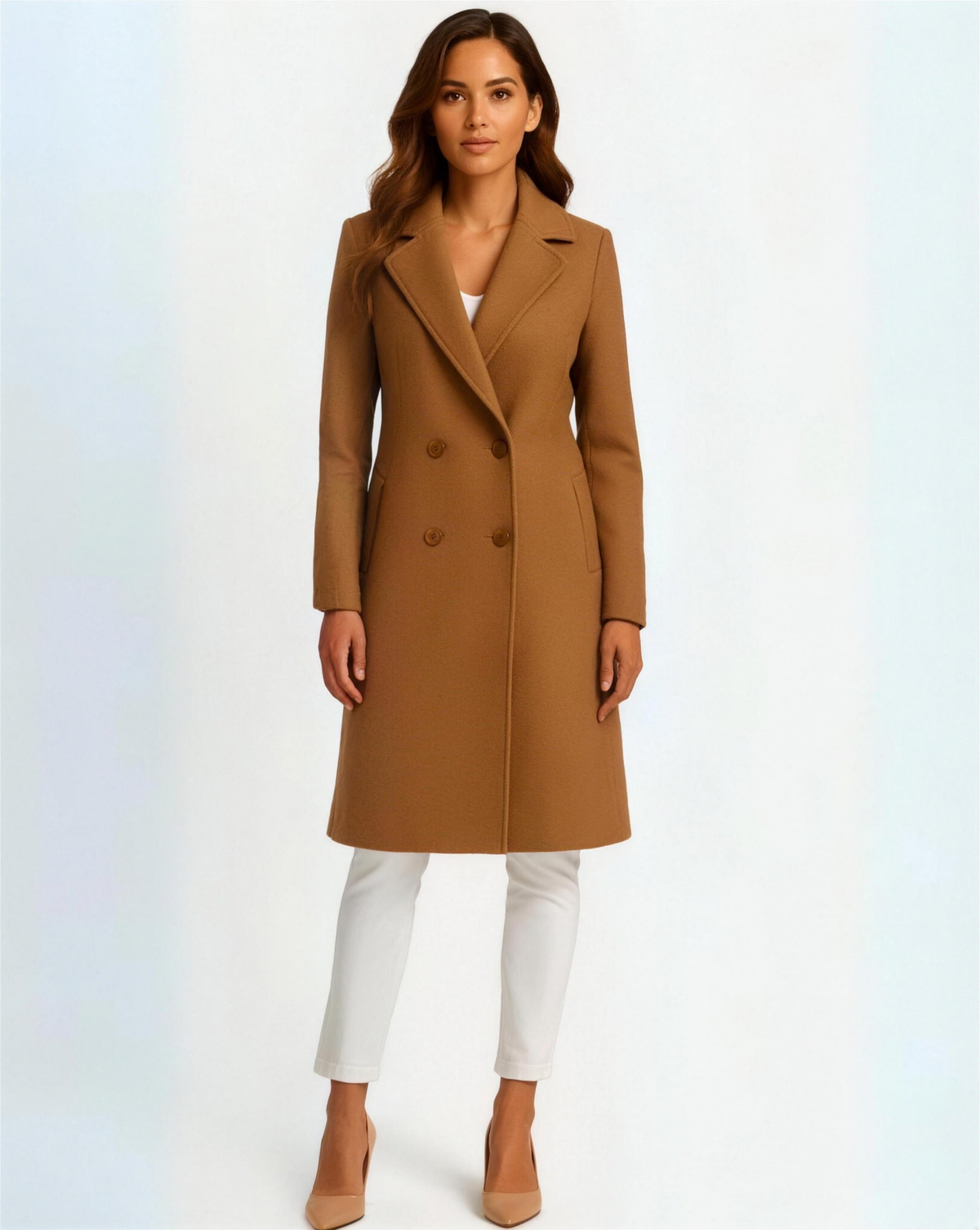 Sybil | Women's Double-Button Trench Coat