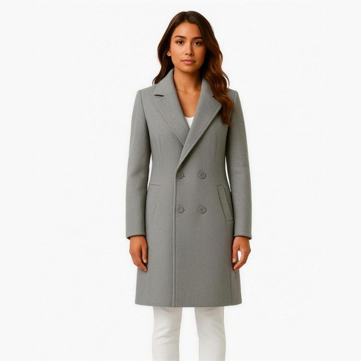 Sybil | Women's Double-Button Trench Coat