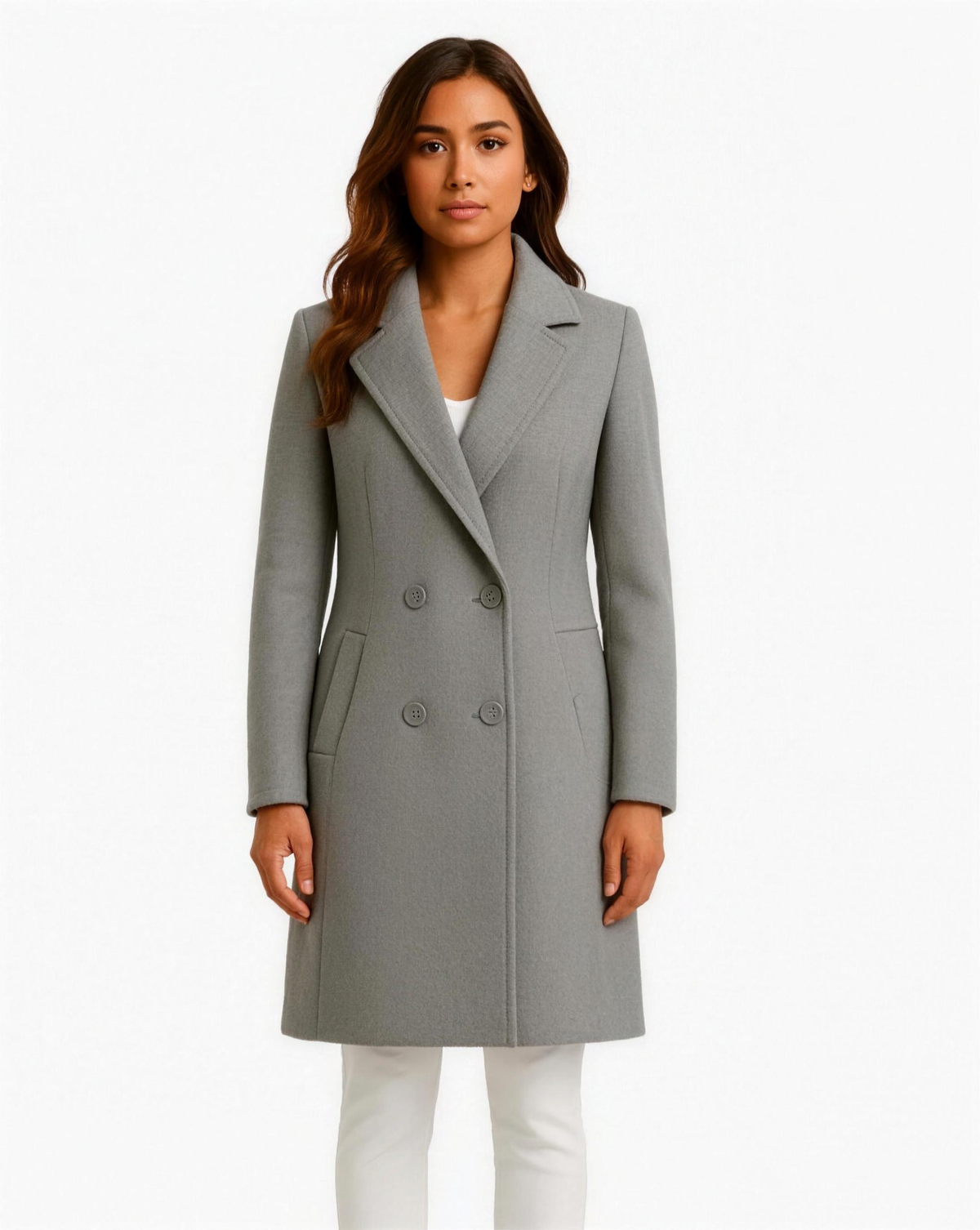 Sybil | Women's Double-Button Trench Coat