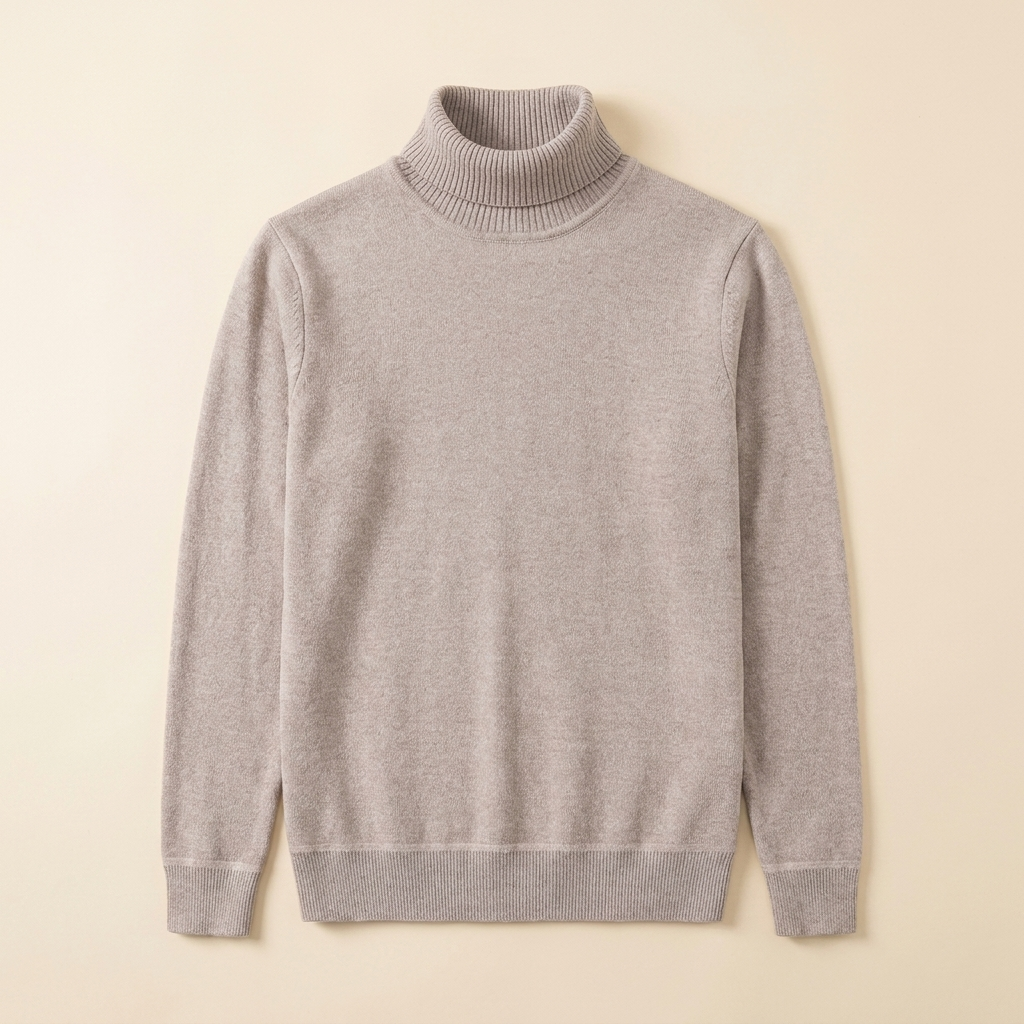 Dorothea-Henrietta | Women's Fine-Knit Turtleneck Sweater