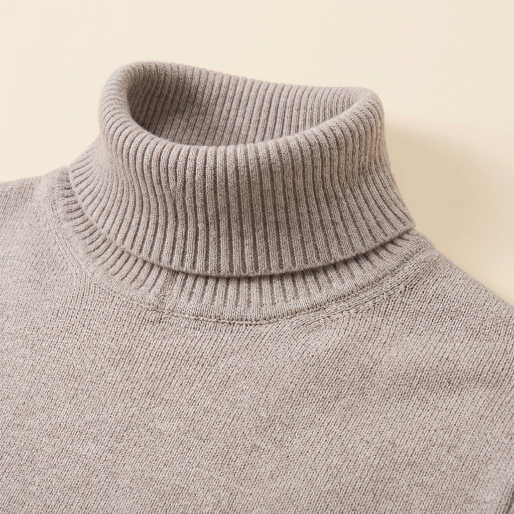 Dorothea-Henrietta | Women's Fine-Knit Turtleneck Sweater