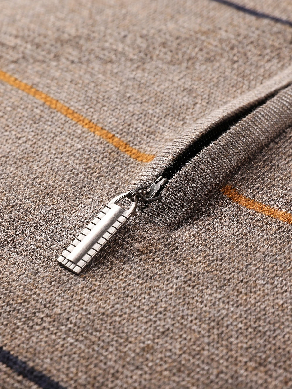 Ivy | Women's Half-Zip Ribbed Knit Sweater