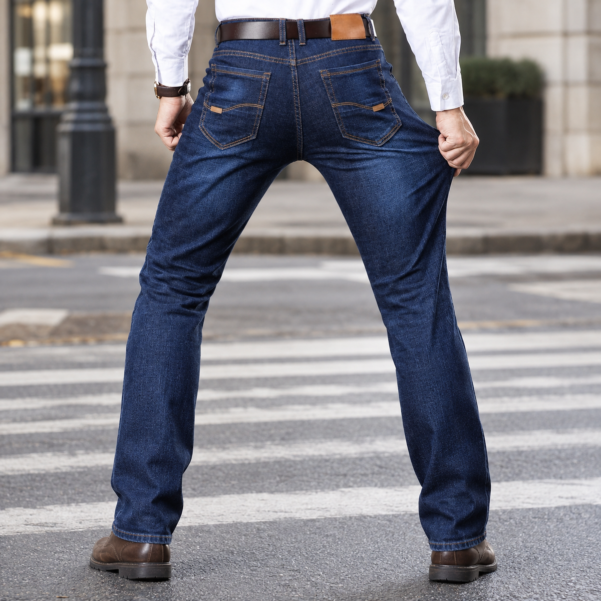 Irene-Penelope | Women's High-Rise Straight-Leg Denim Jeans