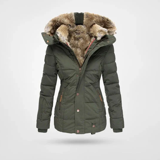 Judith | Women's Hooded Fleece-Lined Winter Coat