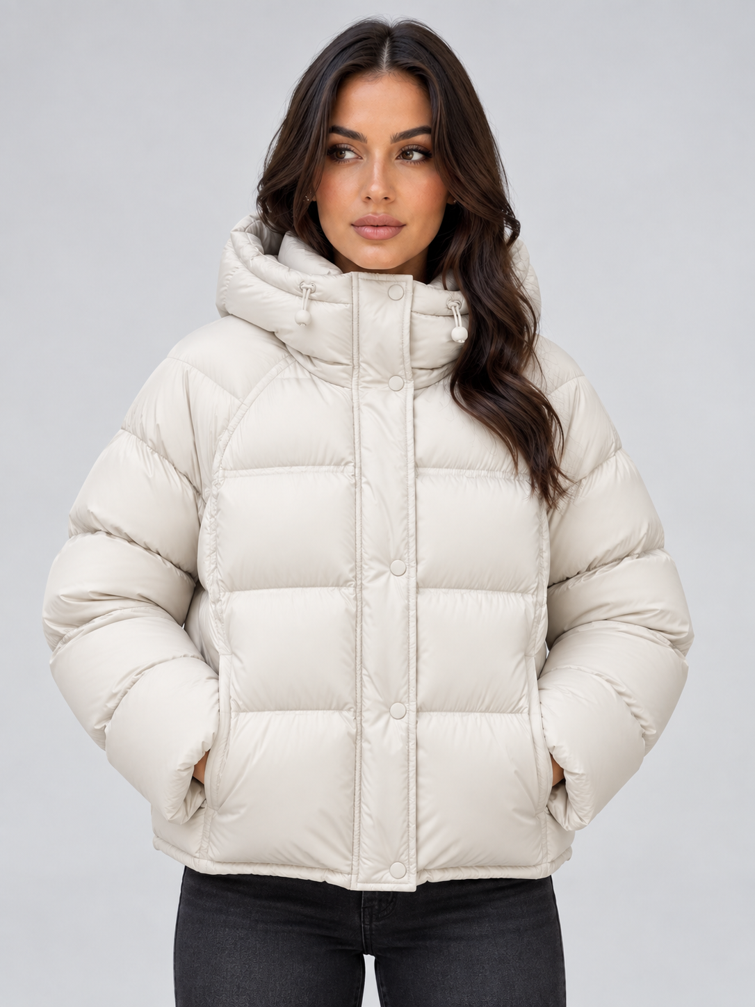 Odette | Women's Hooded High-Neck Puffer Jacket