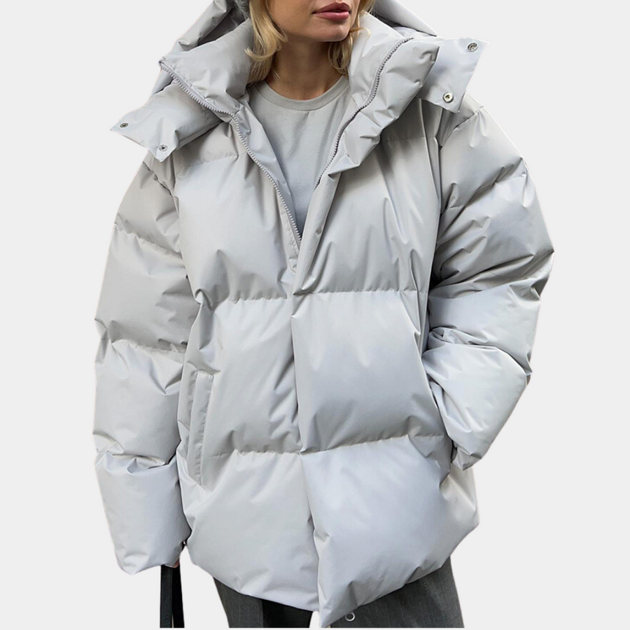 Louisa-Nadine | Women's Lightweight Hooded Quilted Puffer Jacket