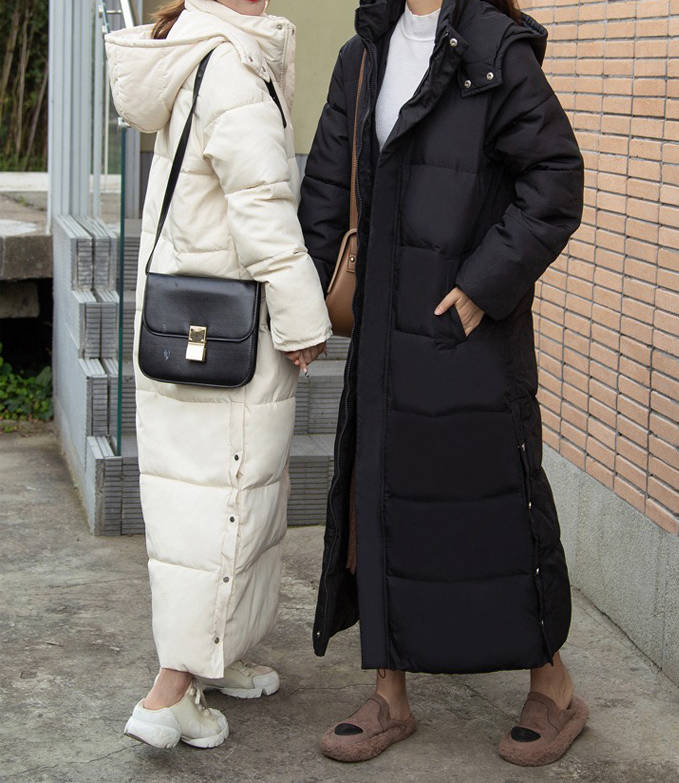 Roberta-Mavis | Women's Longline Fitted Puffer Jacket