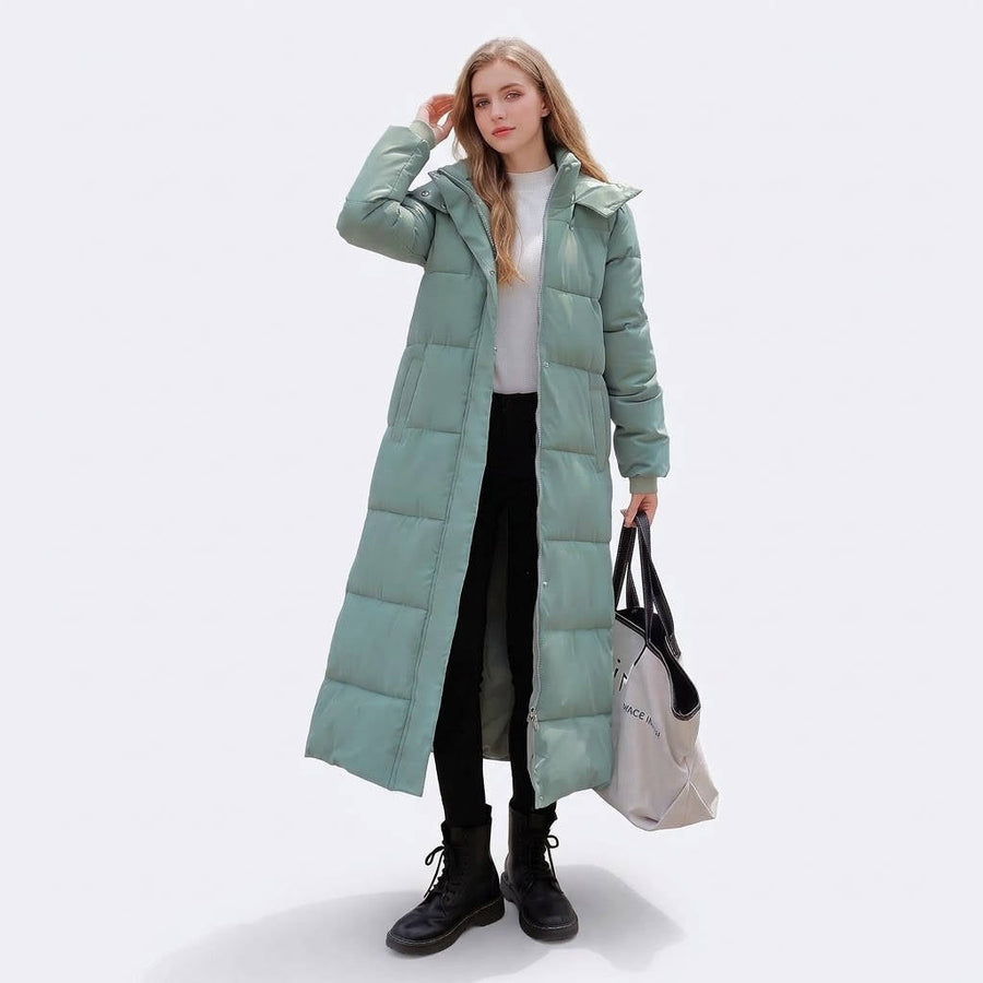 Roberta-Mavis | Women's Longline Fitted Puffer Jacket