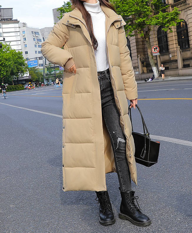 Roberta-Mavis | Women's Longline Fitted Puffer Jacket