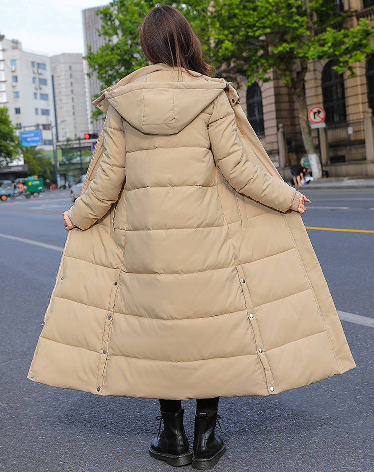 Roberta-Mavis | Women's Longline Fitted Puffer Jacket
