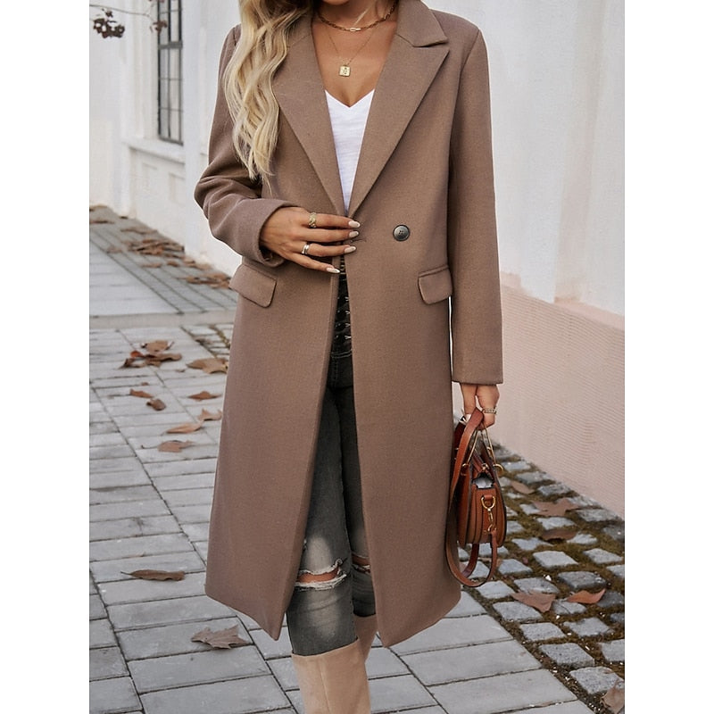 Roberta-Martha | Women's Longline Tailored Trench Coat