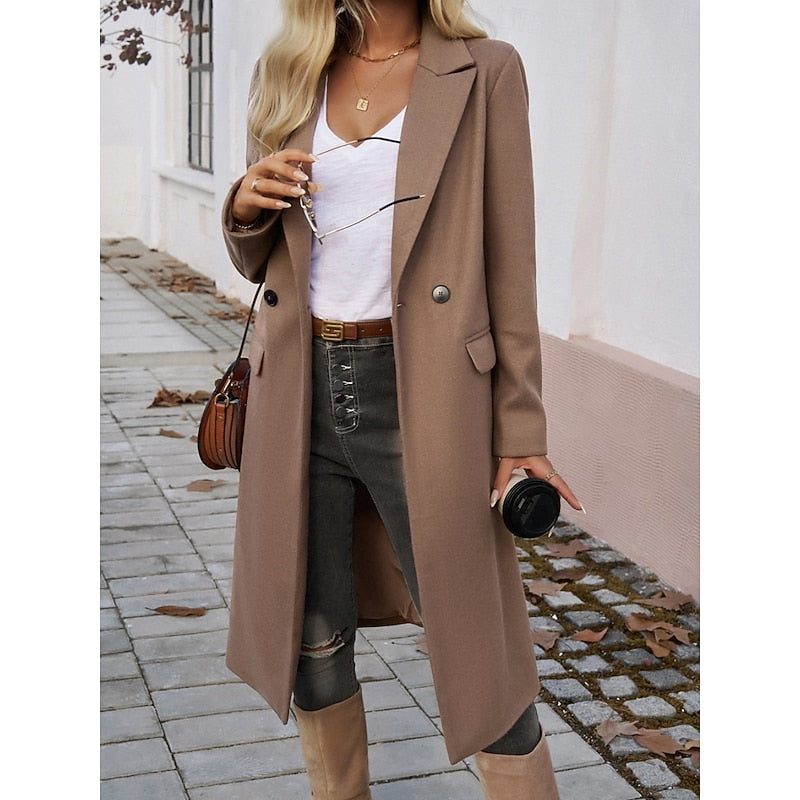 Roberta-Martha | Women's Longline Tailored Trench Coat