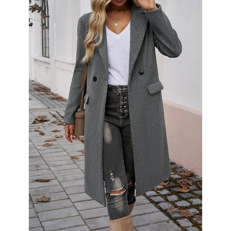 Roberta-Martha | Women's Longline Tailored Trench Coat