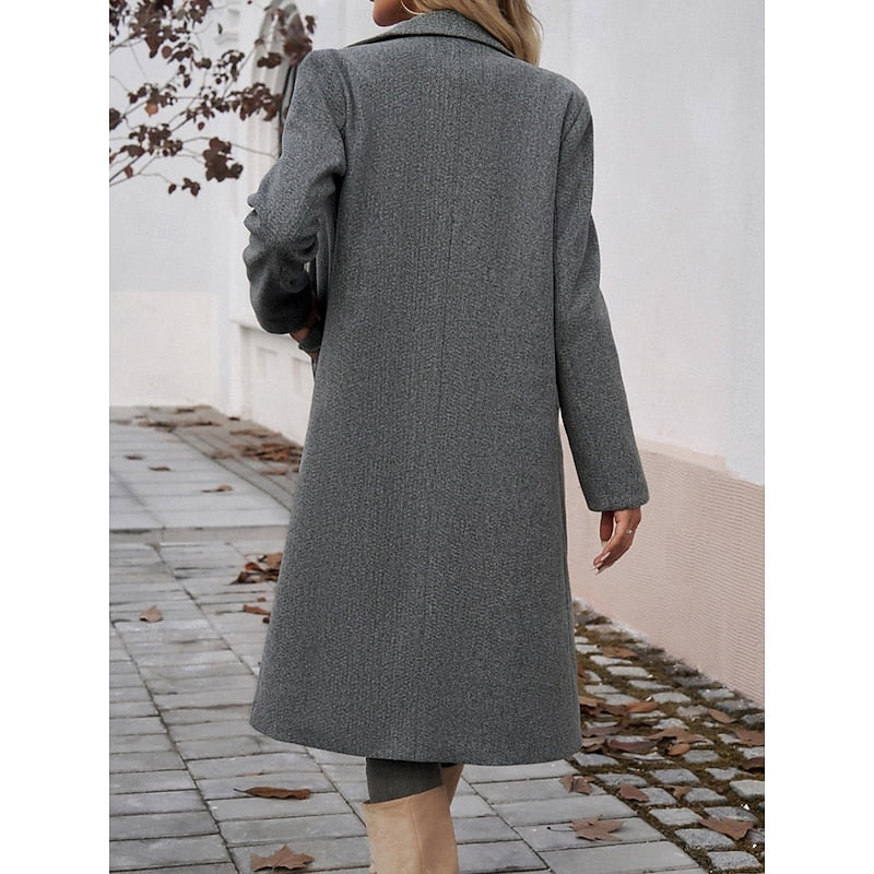Roberta-Martha | Women's Longline Tailored Trench Coat