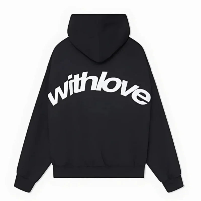 Nora-Mercedes | Women's Oversized Graphic-Back Pullover Hoodie
