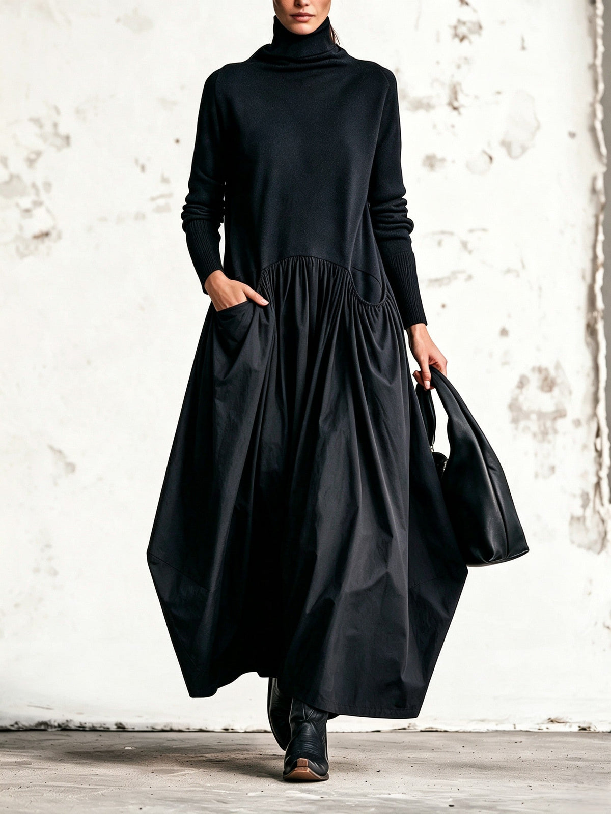 Vera-Joyce | Women's Oversized Soft-Touch Maxi Dress
