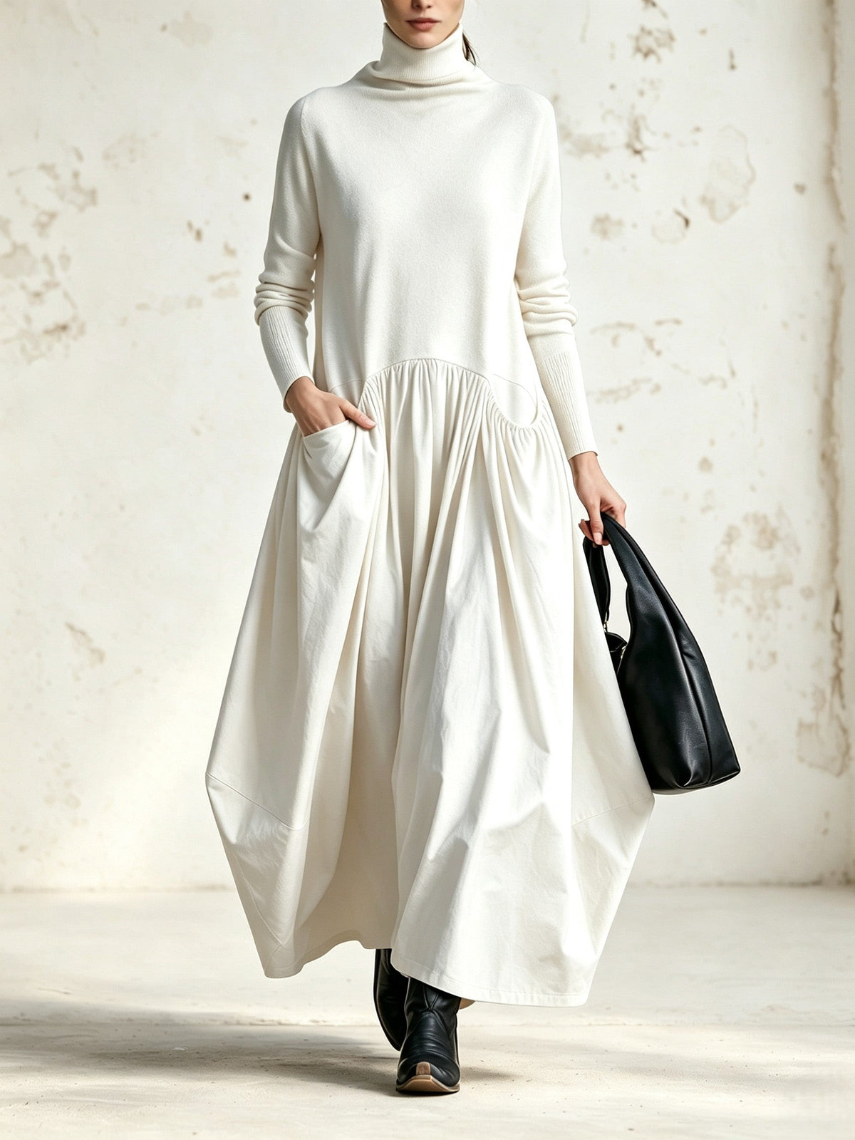 Vera-Joyce | Women's Oversized Soft-Touch Maxi Dress