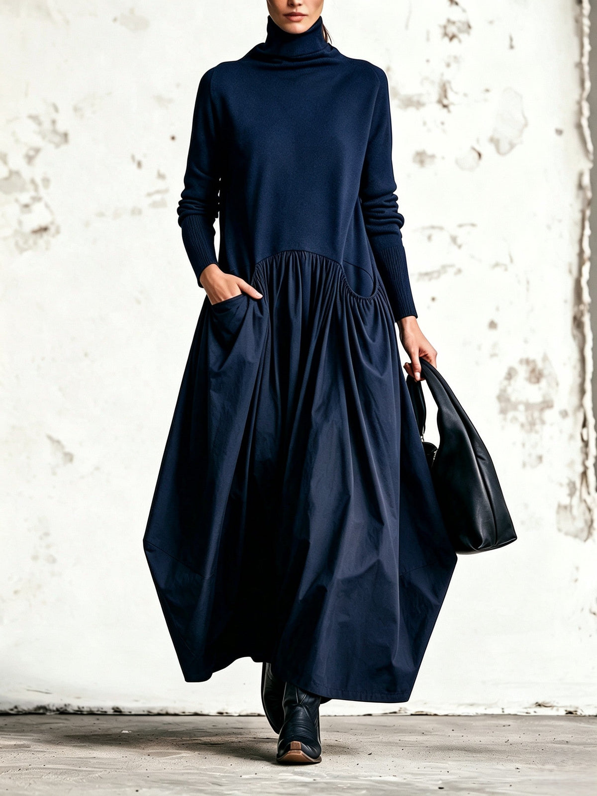 Vera-Joyce | Women's Oversized Soft-Touch Maxi Dress