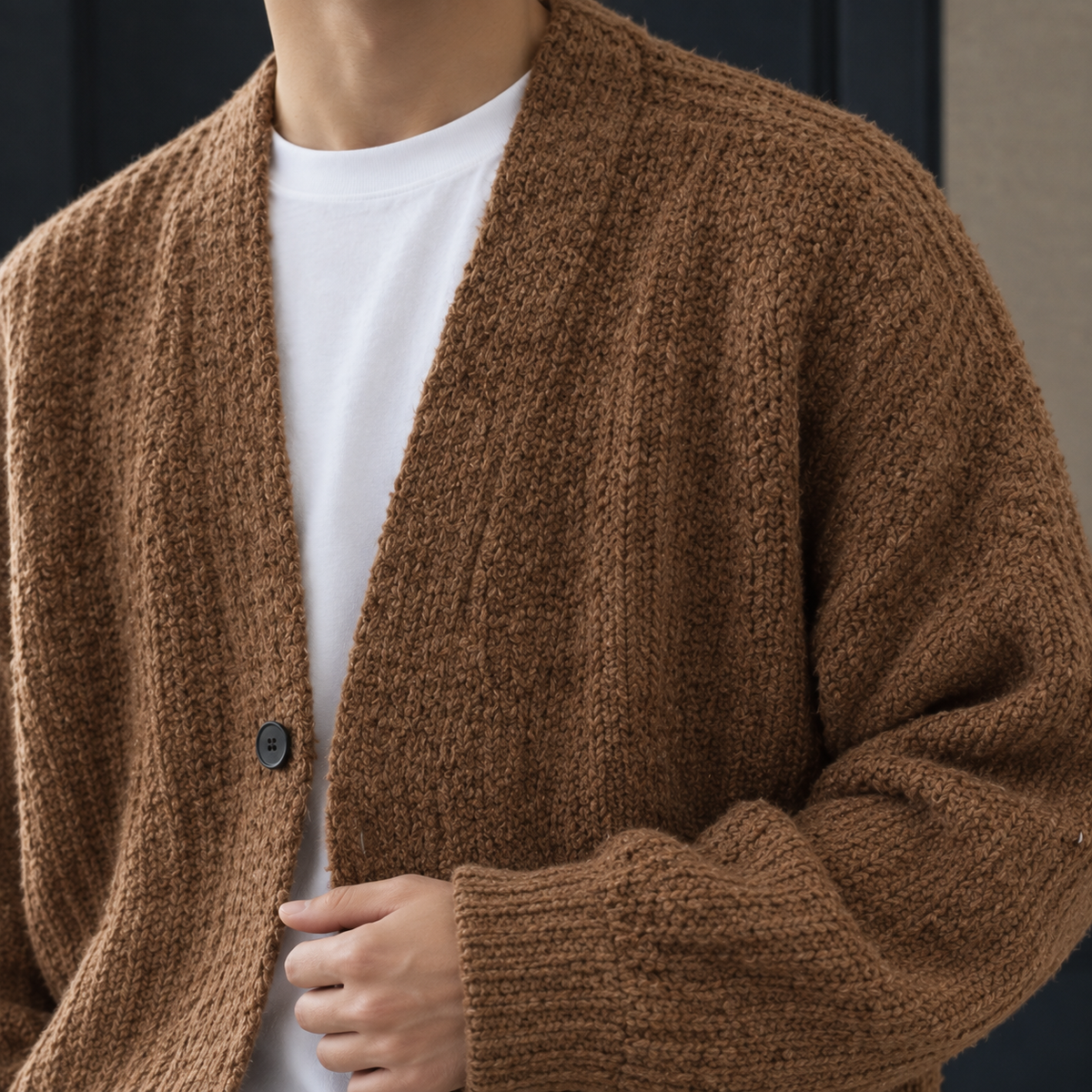 Rhea | Women's Oversized Textured Cardigan
