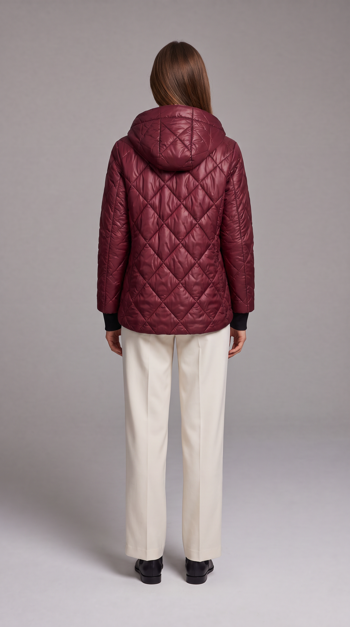 Lillian-Katharine | Women's Quilted High-Collar Puffer Jacket